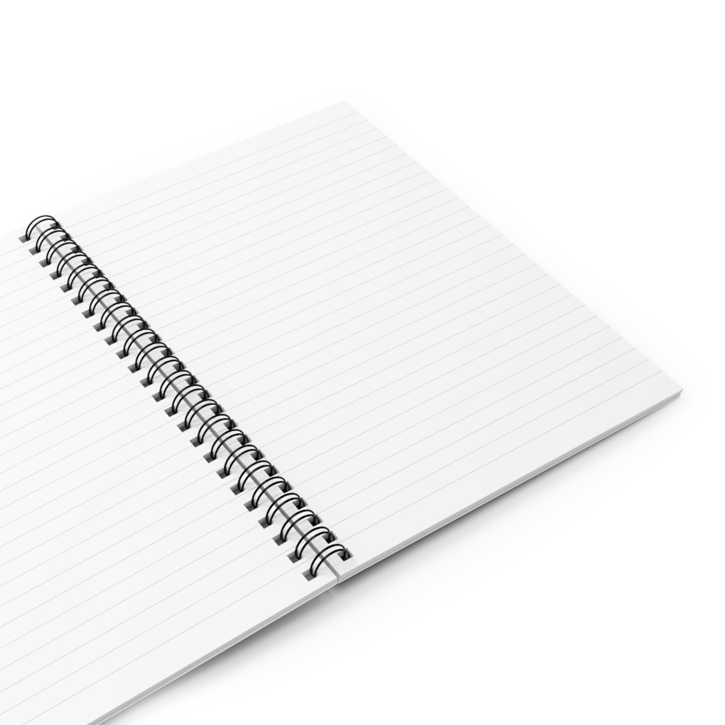 Inspirational Ruled Spiral Notebook - "Boundaries Not Barriers"
