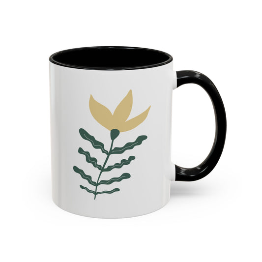 Self-Care Inspired Two-Tone Ceramic Mug | 11oz & 15oz | Perfect for Personal Wellbeing & Gifting